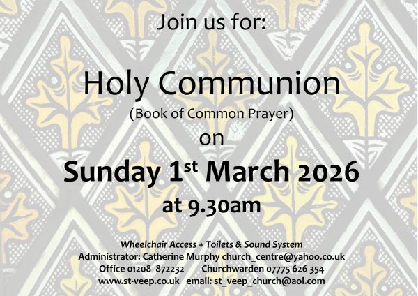 Holy Communion at St Veep